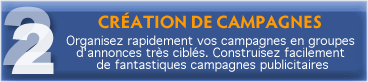 cr&eacute;ation de campagnes Adwords