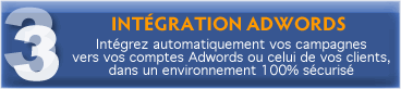 Int&eacute;gration Adwords